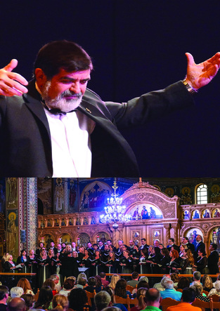 The Mixed Choir of “Polyfoniki” at the 4th Religious Music Festival